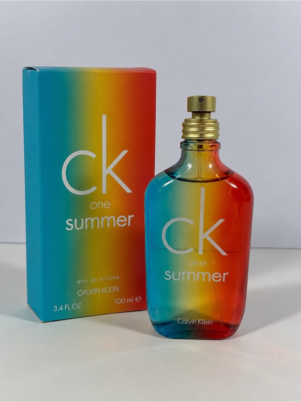 CK ONE SUMMER 2011 by CALVIN KLEIN 3.4 fl oz / 100 ml EDT Spray Vintage Rare